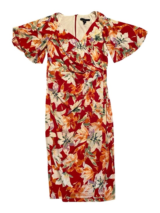 Maggy London Dresses & Skirts - Beautiful Maggy London Multi Color Floral Midi Dress, Size 2